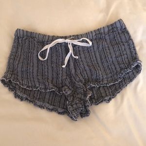 Striped Pajama shorts :)